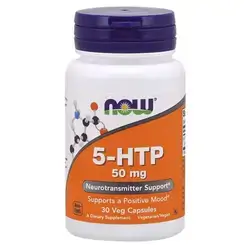 now -5HTP 50 mg 30cap