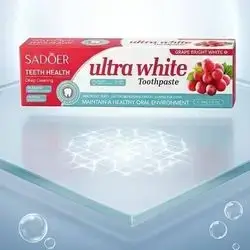 SADOER Ultra White Toothpaste (Grape Bright White)