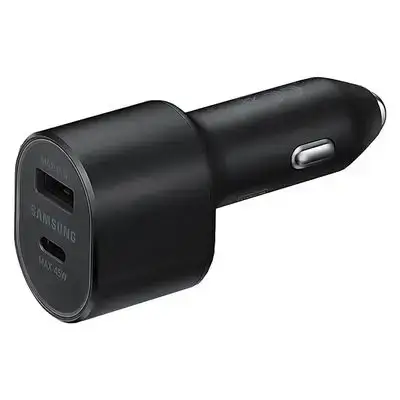 Samsung Dual Port Car Charger USB-A & USB-C Fast Charging (45W + 15W)