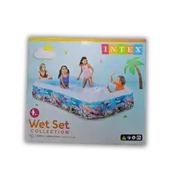 Intex square swimming pool 3.05m x 1.83m