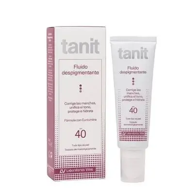 Tanit Fluido Despigmentante 50 ml/تانيت سائل مضاد للبقع بعامل حماية من الشمس 40 50 مل