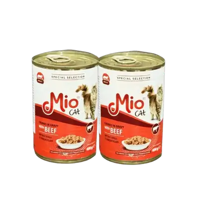 Mio - Adult - Beef in Gravy 2x400g