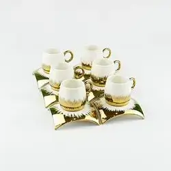 Set Of 6 White Cups
