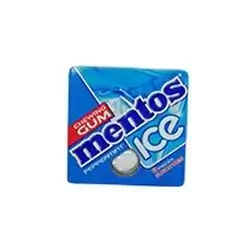 Mentos Ice Peppermint Gum 8Pcs