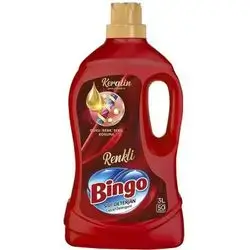 Bingo Liquid Detergent Vibrant Color Protection 3L