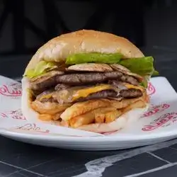 Double Mushroom Burger
