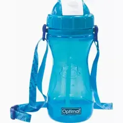 Optimal Silicone Straw Bottle 500ml