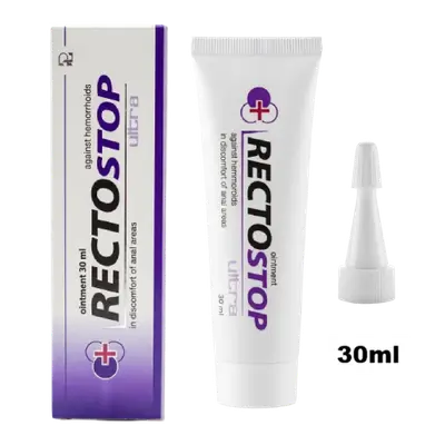 Recto Stop Ultra Against Hemorrhoids Ointment 30ml _ Pharmacy Lab