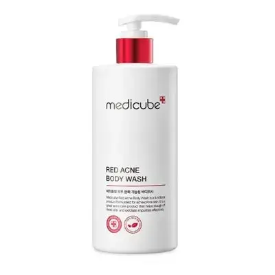 MEDICUBE RED ACNE BODY WASH 2.0 400G غسول جسم لتخفيف الحبوب و التصبغات