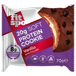 Protein Cookie Fitspo 20g Protein Vanilla Flavor