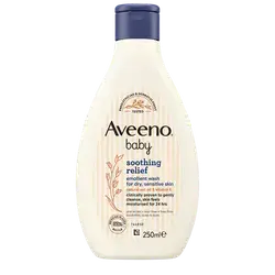Soothing Relief Emollient Wash for Dry Sensitive Skin 250ml _ Aveeno
