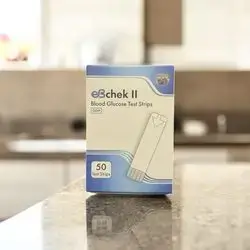 eB chekll blood glucose test strip