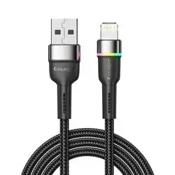 Essager X-xuancai USB to ligintning color LED fast charging cable (for iPhone)