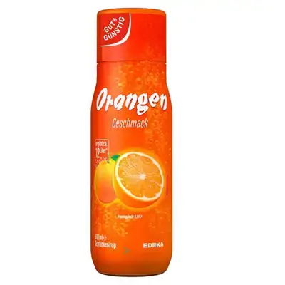 EDEKA Orange Drink Syrup – 500 ml