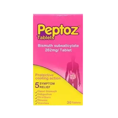 Peptoz 262mg 30 Tablets _ SUKHTIAN PHARMA