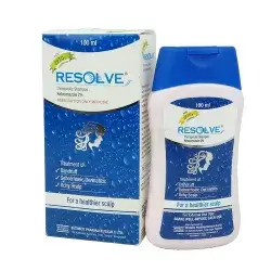 resolve therapeutic shampoo anti dandruff 100 ml