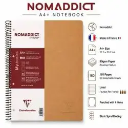 Notebook ,French ( A4) Size,160 pages.