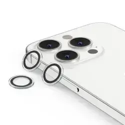Full Glass White Over Camera 12 Pro Max