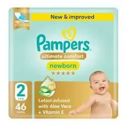 Pampers No 2 (3-8 Kg) Diapers