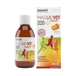 Madovit Junior Vitamins And Trace Elements For Normal Growth 200ml _ MADDOX