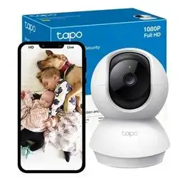 TP-Link Tapo C200 Pan/Tilt Smart Security Camera CCTV 360° Alexa & Google