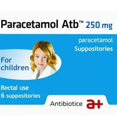 Paracetamol Atb 250 mg supp