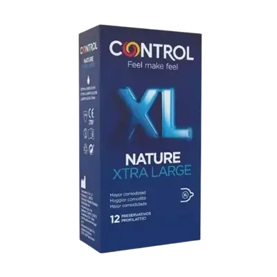 Nature Xtra Large More Comfortable 12 Condoms _ CONTROL