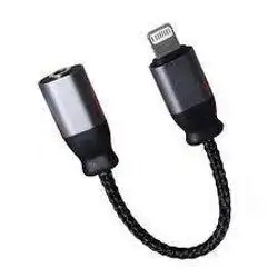 Earldom ET-OT50 Lightning to 3.5 mm Audio Adapter - Black