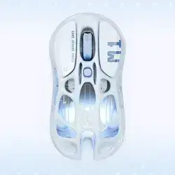 GravaStar Mercury M1 Pro Wireless Gaming Mouse — Ice Blue Edition