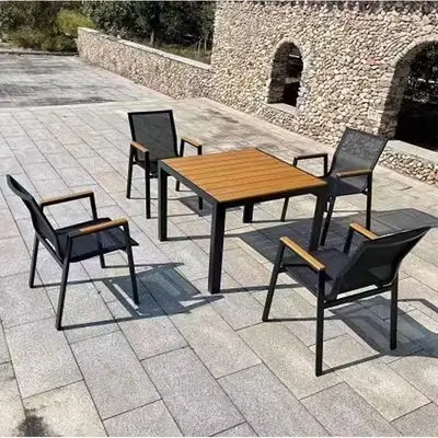 BHKC-2111-C Aluminium Garden Chair Anthracite