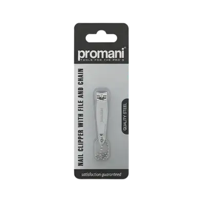Nail Clipper With File And Chain PR-111 _ Promani
