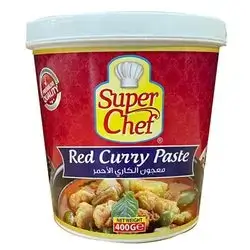 Super Chef Red Curry Paste, 400g