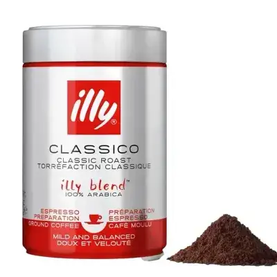 illy Classico Ground Espresso Coffee – 250g