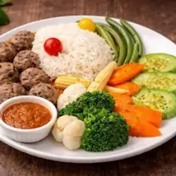 قاپی گۆشتی پاوەری هاوسەنگ