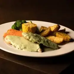Grilled Chicken Breast With Pesto Sauce