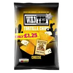 Wanted Chips Cheese 125g