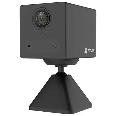 EZVIZ 2024 Mini Battery Camera Indoor Wireless 512GB, No Plug-in, No Subscription, with Audio Video, App Control, 2.4GHz, Motion/Human Detection, Night Vision, Two Way Audio, Google Alexa Control (CB2) Black