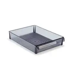 Organizer Locking Shelf Ps 205*280*50 Clear Black