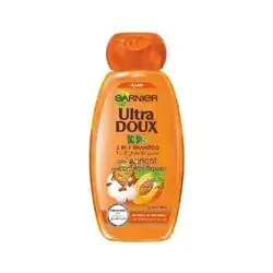 Garnier Ultra Doux Kids 2in1 Apricot & Cotton Flower Shampoo 400ml