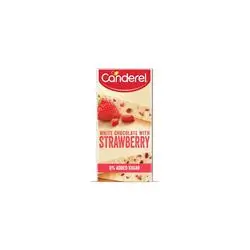 Canderel White Choco Strawberry75g