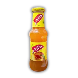 Fresh peach juice, 300ml glass