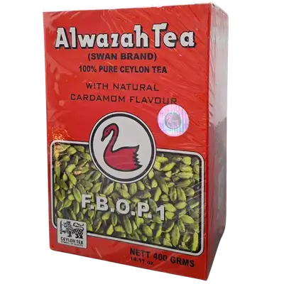 Al-Wazzah Cardamom Tea (400g Pack)