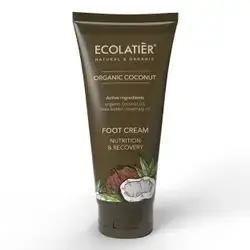 ECOLATIER ORGANIC COCONUT NUTRITION & RECOVERY FOOT CREAM - 100 ML