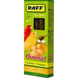 Raff Sticks With Egg And Honey For Canarie 2x60g