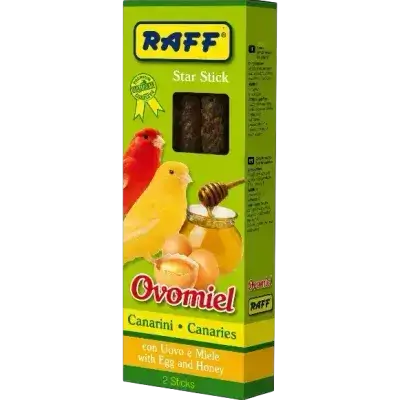 Raff Sticks With Egg And Honey For Canarie 2x60g