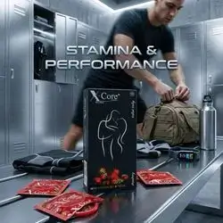 X-Core Condoms (Dotted Delay - Strawberry Flavor) 10 Pieces (with disposal bag & tissue)