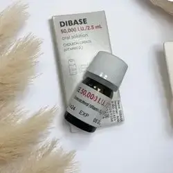 Dibase 50000 iu 2.5 ml oral solution (vitamin D3)