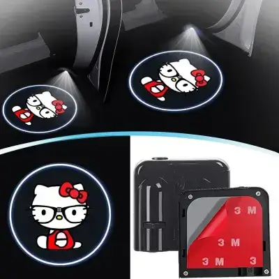 Car Door Light Kitty