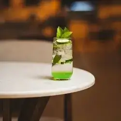 Sparkling Basil Mojito