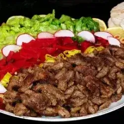 Beef Shawarma Platter (By Kg)